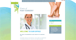 Desktop Screenshot of en.chirurgiemainpied.com
